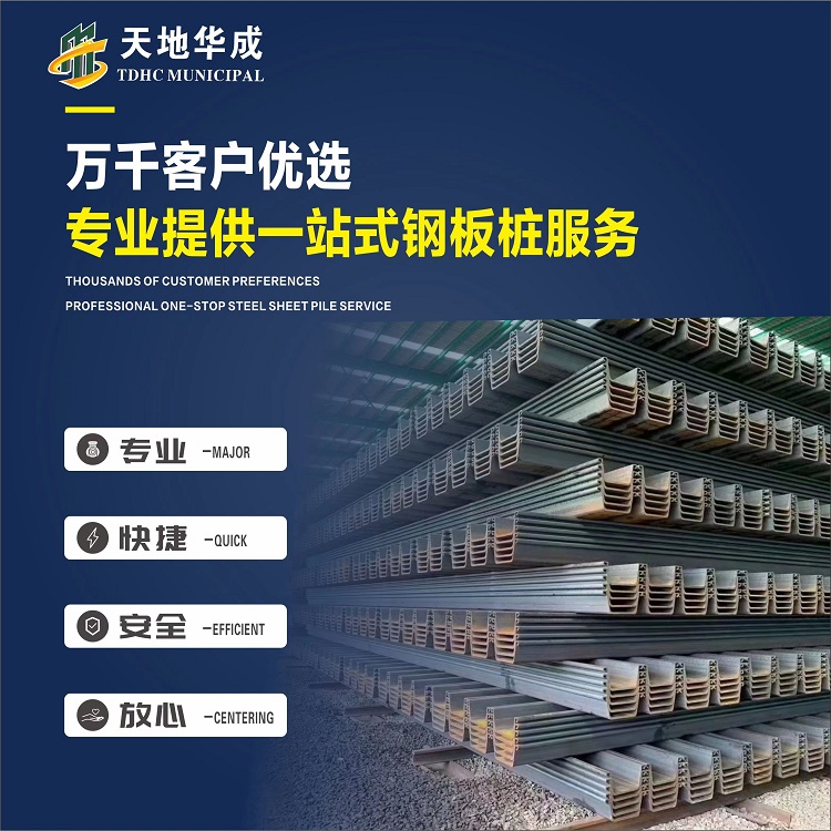 泰州市政管网钢板桩施工